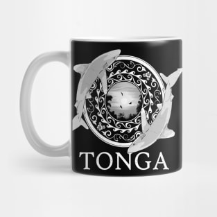 Oceanic Whitetip Sharks Tonga Pride Mug